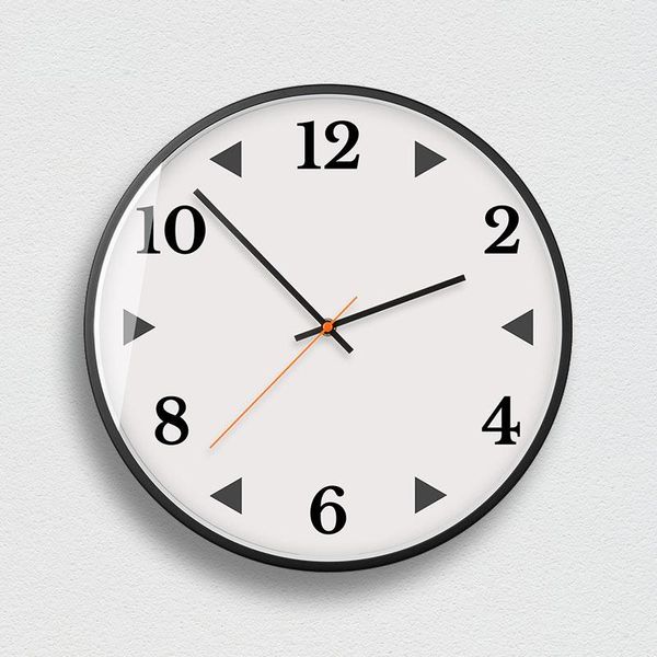

wall clocks vintage round clock modern plasitc quartz horloge retro wathces relogio de parede homedecoration o248