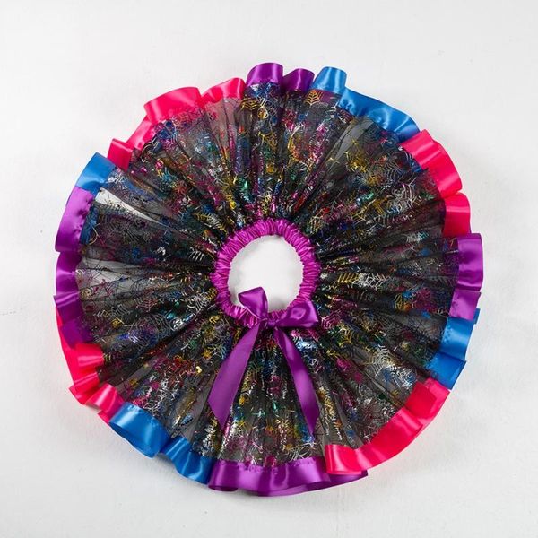 

skirts baby girls skirt 2-7t summer mesh dot print color matching high waist lovely toddler girl short pleated sweet