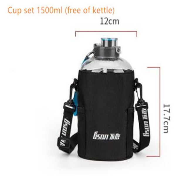 

water bottle cup protective cover messenger with rope kettle strap anti-