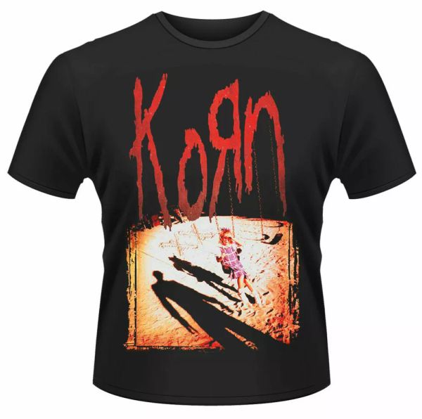 

official korn t shirt 'korn' black mens classic rock metal band tee nu, White;black