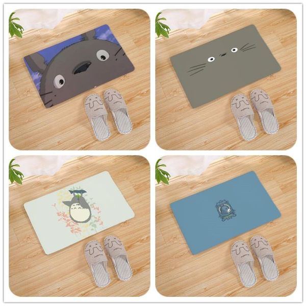

cushion/decorative pillow totoro printing modern home door mat kitchen carpet bedroom corridor blanket bathroom non-slip