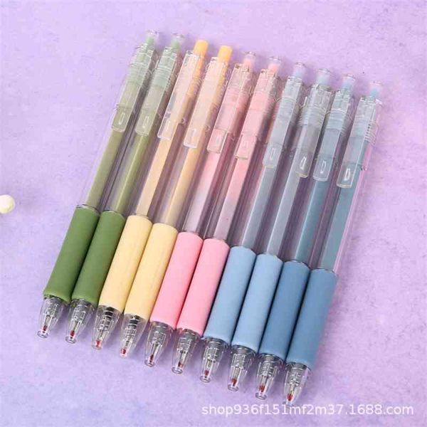 

mufti press neutral small fresh simple black office special pen makaron factory
