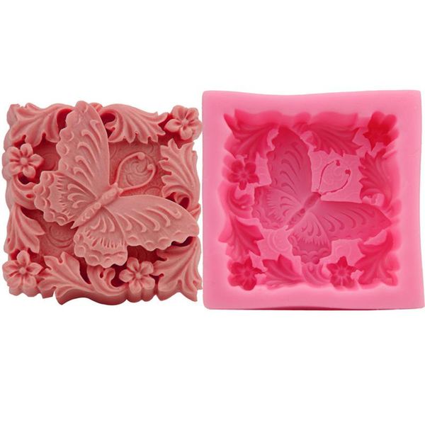 

craft tools butterfly mold silicone baking accessories 3d diy sugar handmade soap cutter mould fondant resin