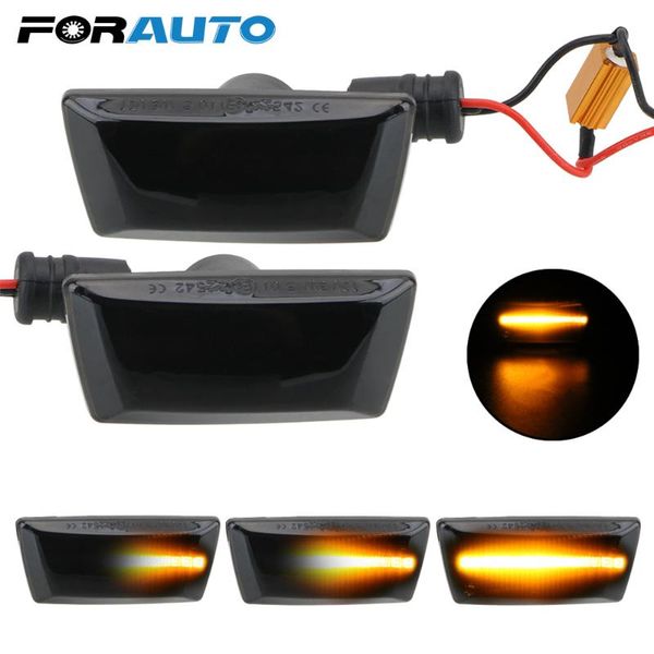 

emergency lights led car turn signal light flowing side fender marker blinker indicator for astra h 5 insignia zafira corsa d 4 mer