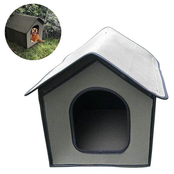 

kennels & pens pet house outdoor eva foldable thickened shelter portable waterproof tent for dog cat travel nest accesorios