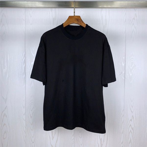 

mens t shirt 2020 men and women fashion simple badges casua polos short sleeves t shirts hip hop tee, White;black