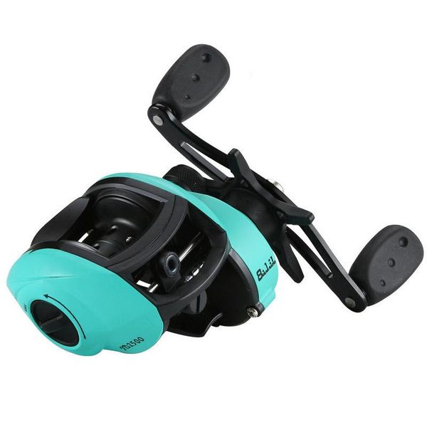 

baitcast reel high speed ratio 8.1:1 12+1 bb 2500 series metal coil left/right freshwater long-range fishing wheel baitcasting reels