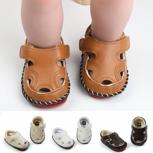 

athletic & outdoor summer infant non-slip first walkers cute solid color baby toddler shoes sandals bow knot sandals#25, Black