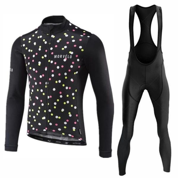 

racing sets morvelo 2022 team cycling clothing 20d gel bike pants set ropa ciclismo mens long bicycling jersey maillot wear, Black;blue