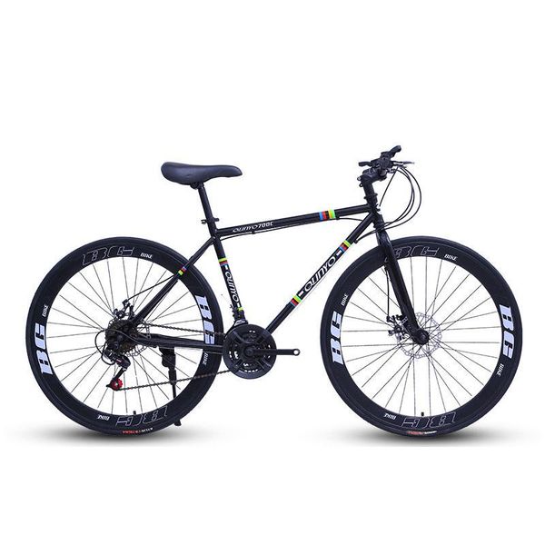 

cycling bicycle 24 speed 60 knife men and women road racing double disc brakes pneumatic tire solid bikes