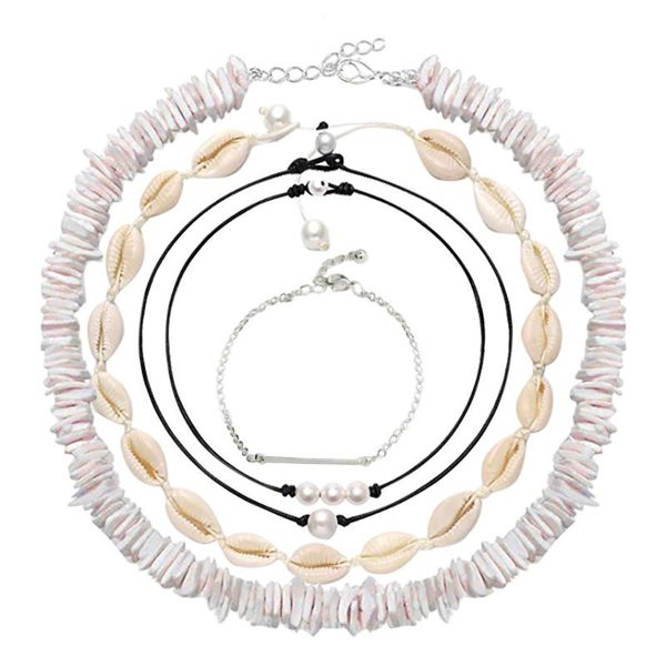 

pendant necklaces 2021 special offer lithe creative shell pearl choker necklace for women hawaiian seashell pearls, Silver