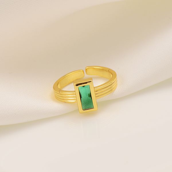 

22k fine solid stones 18ct thai baht g/f gold ring 2.10 ct emerald cut peridot solitaire engagement simulant diamond halo art deco, Silver