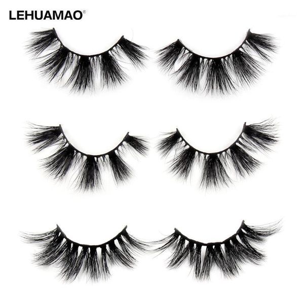 

eyelashes 3d mink false fluffy natural long lashes light airy lash dramatic volume length makeup eyelash1