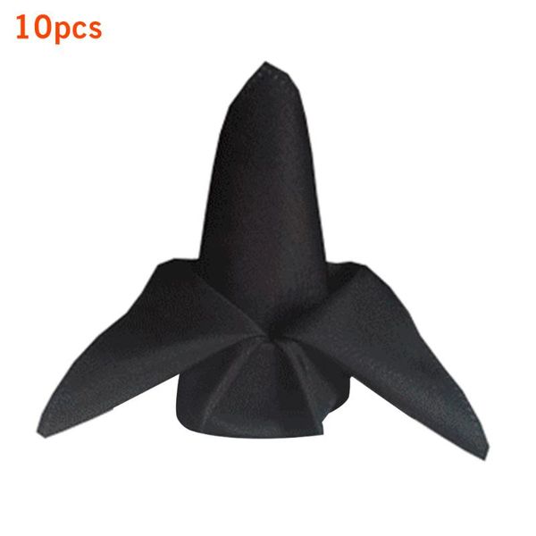 

10pcs polyester ceremony dinner cloth placemats quick-dry el wedding banquet restaurant table napkin square machine washable