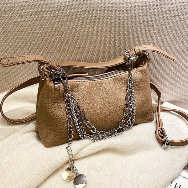 

evening bags bag designer baguette women luxury 2021 trendy fashion ladies chain shoulder soft pu handbag tote