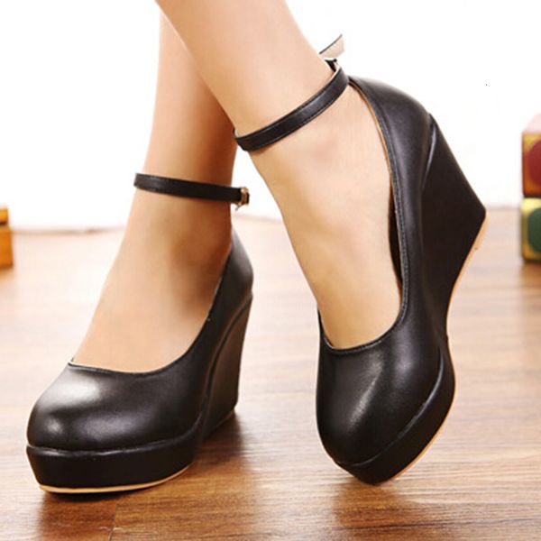 

zapatos cua cmodos para mujer, calzado individual talla e, con cuas pequeas, de 30, 31, 32, 33, 41 y 42, Black