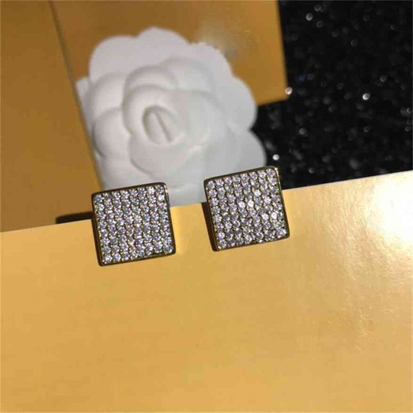 

the new designer 2021 ms stud earrings earrings with of pure w31hd, Golden