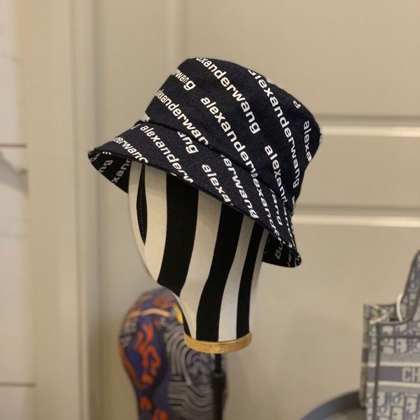 

luxury designer hat fashion black white women bucket hats ladies cap casual designers fisherman caps, Blue;gray