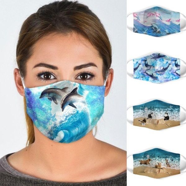 

animal outdoor selling pattern printing washable dustproof breathable mask