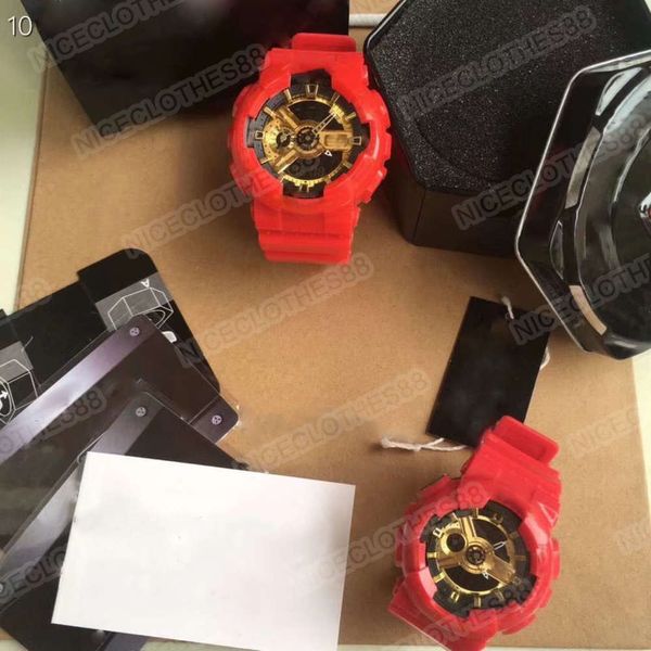 

fashion designer couple watch large dial shock-resistant letter frame world time mode 7 colors available sale in pairs, Slivery;brown