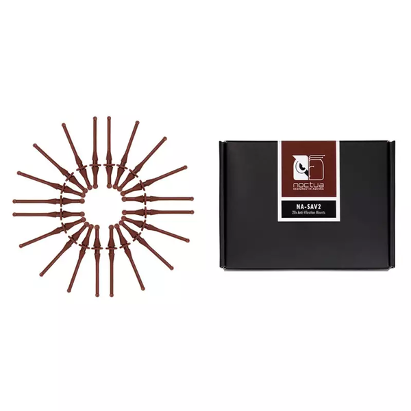 

fans & coolings noctua na-sav2 shockproof bracket fan absorbing rubber nails lengthened boxed 20 tablets