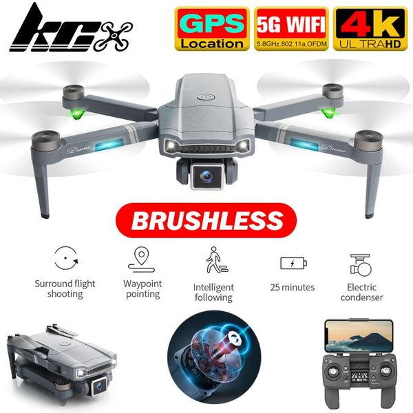 

drone 4k hd camera gps professional 5g fpv brushless motor foldable quadcopter long distance 800m dron toy gift drones