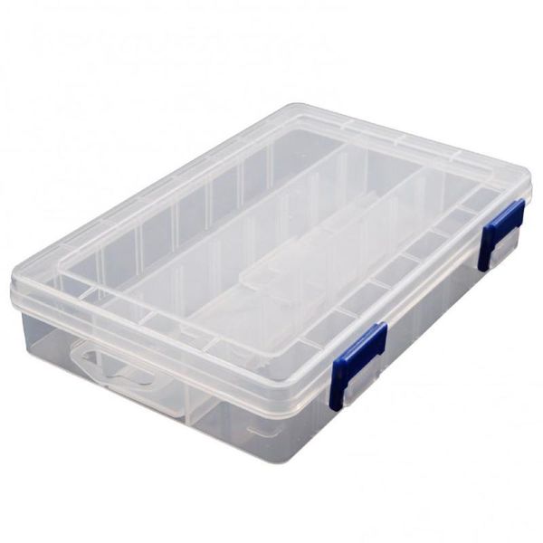 

fishing accessories storage box transparent lure square spoon hook tackle fish accessory