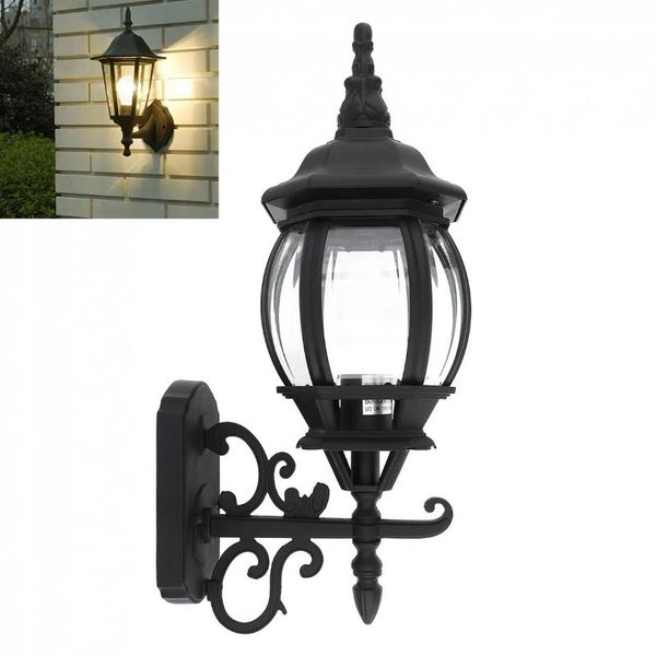 

lawn lamps wall lights e26/27 outdoor aluminium porch light fixtures with bevelled glass panels for garage front house
