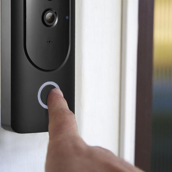 

smart video doorbell intercom camera pir detection night vision cloud storage home security door bell doorbells