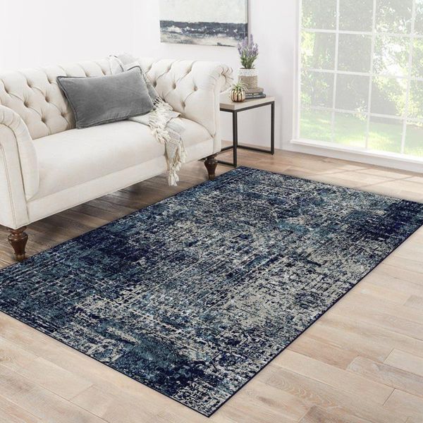 

carpets blue navy grey color ethnic patterned carpet modern living room soft textured