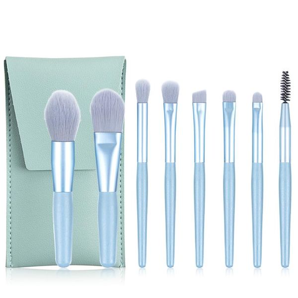 

makeup brushes set professional plastic eye shadow brush natural hair foundation powder blushes tools
