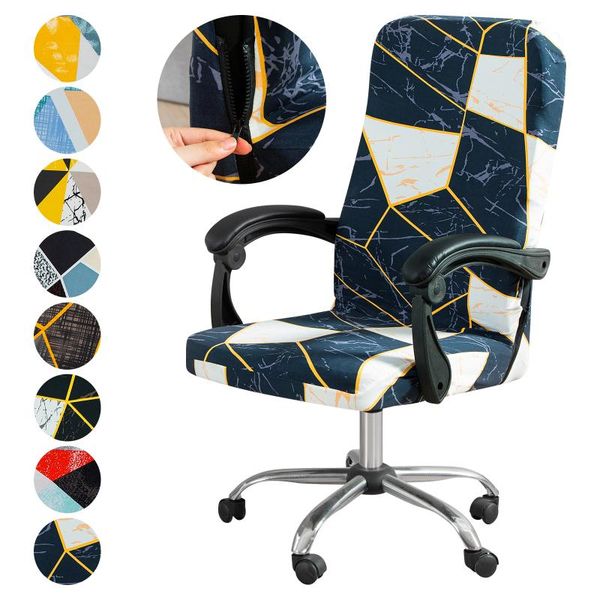 

chair covers modern anti-dirty elastic office cover computer slipcovers easy washable removeable for meeting room seat