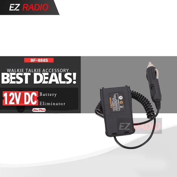 

walkie talkie original baofeng battery eliminator for bf-888s bf-666s bf-777s h-777 h777 888s two way radio 12v car charger a82