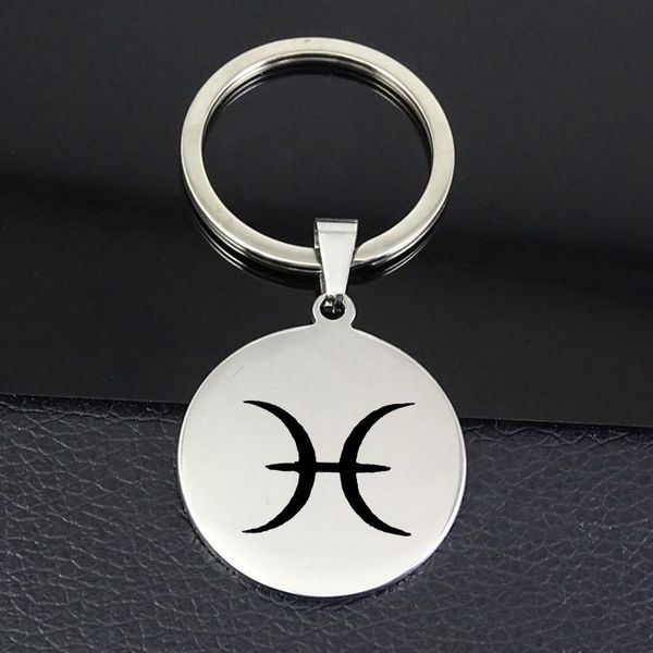 

keychains constellation keychain listing pisces keyring jewelry for men and women drop yp6999, Silver