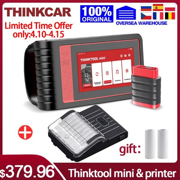 

code readers & scan tools thinkcar thinktool mini obd2 scanner professional full system diagnostic active test ecu coding car auto