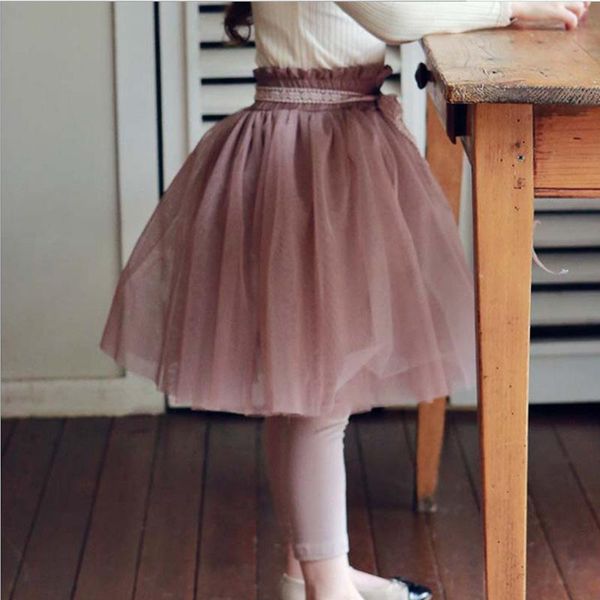 

trousers baby girls legging girl tutu long skirt pants kids leggings toddler pant fluffy solid color children clothing, Blue