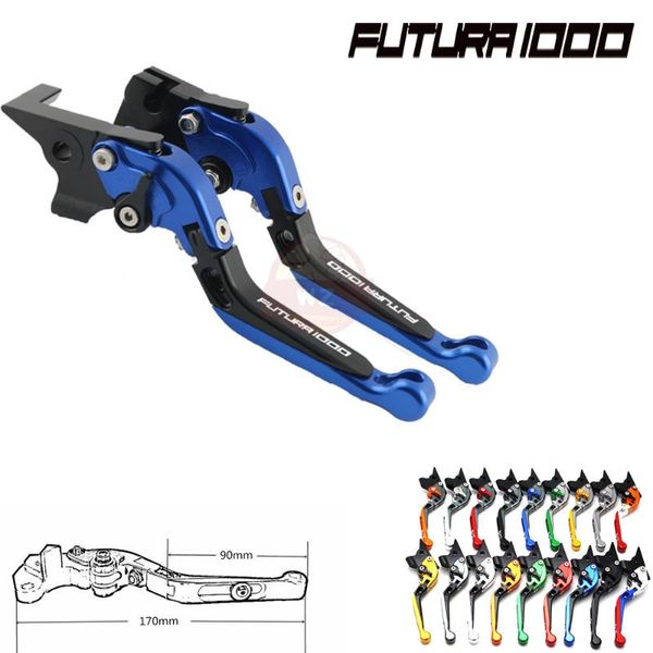 

motorcycle brakes folding extendable cnc adjustable clutch brake levers for aprilia rst1000 rst 1000 future 2001 2002 2003 2004