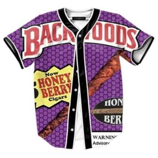 

baseball jersey men stripe short sleeve street shirts black white sport shirt uar710, Blue;black