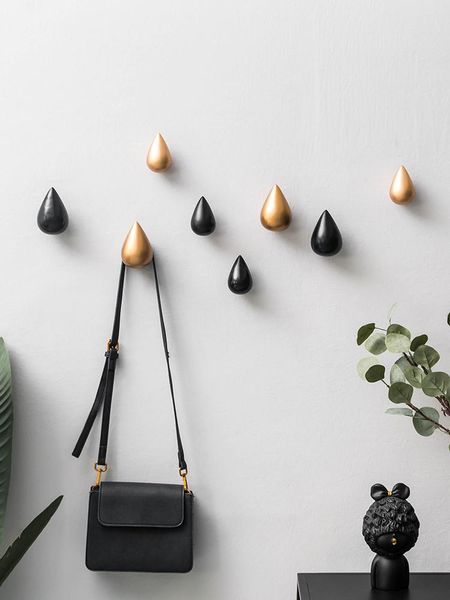 

robe hooks nordic xuanguan entrance hanging key receives wall door hook creative decoration
