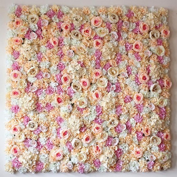

decorative flowers & wreaths artificial silk rose wall hydrangea shooting home party christmas activities romantic wedding decoration backgr