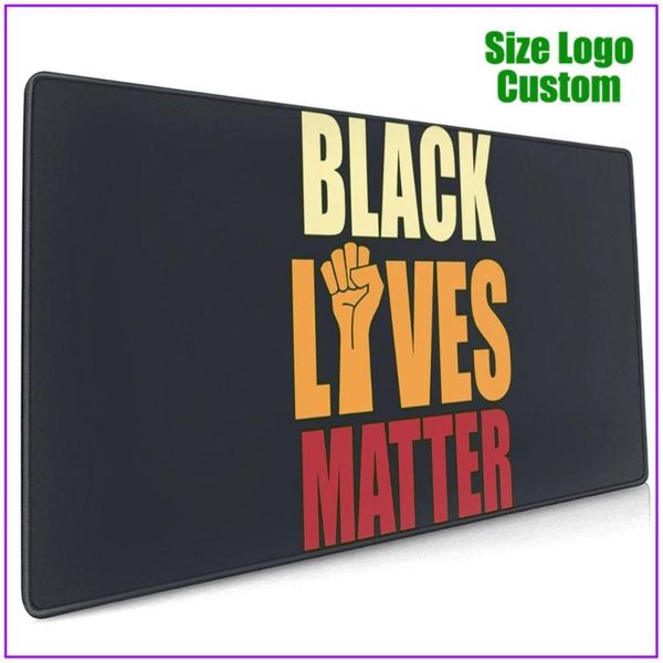 

mouse pads & wrist rests black live matter faust classic xl personalized custom pad with support gel alfombrilla escritorio pc gamer complet