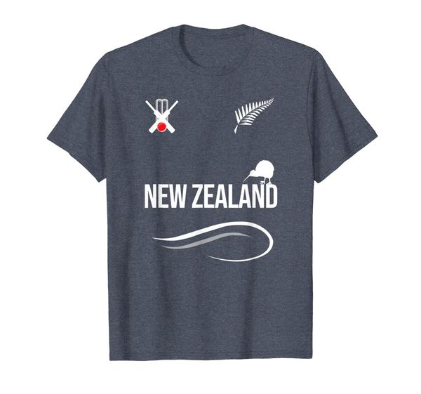 

new zealand cricket jersey t-shirt, White;black