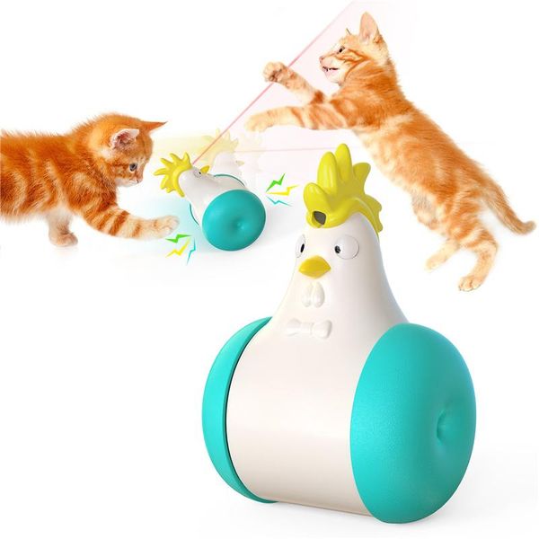 

cat toys pet products electric sounding tumbler emits laser to tease toy
