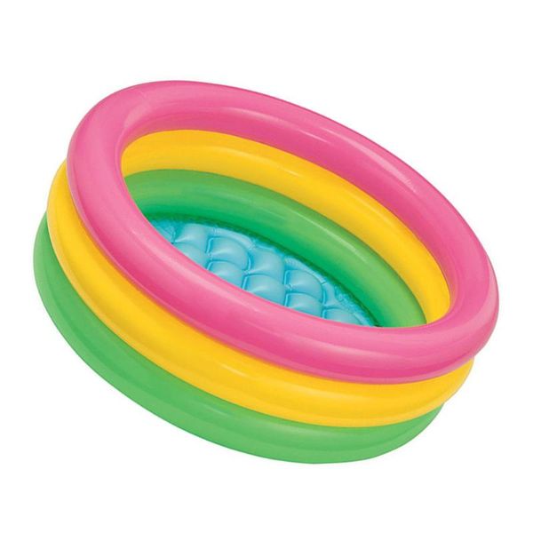 

pool & accessories outdoors play children round basin bathtub portable kids inflatable swimming sport