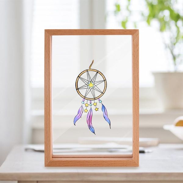 

bohemian dream net exquisite pattern pictures holder nordic ins simple style placing pos ornament festival gift event prize frames