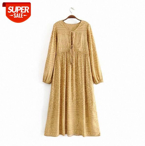 

bohemian print dress stock #ji1e, Black