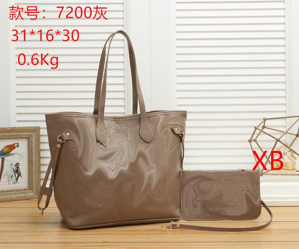 

handbag women luxury designer nylon bags with letters wholesale canvas hobo shoulder bag lady tote chains handbags messenger bagss 2 pieces