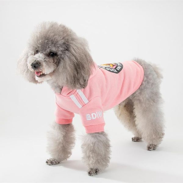 

dog apparel clothes pet hoodies cute sport stylish spring puppy for small dogs