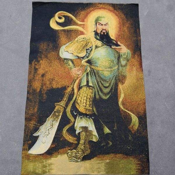 

other arts and crafts tibetan tantric buddha statue silk thangka brocade painting nave mighty guan gong