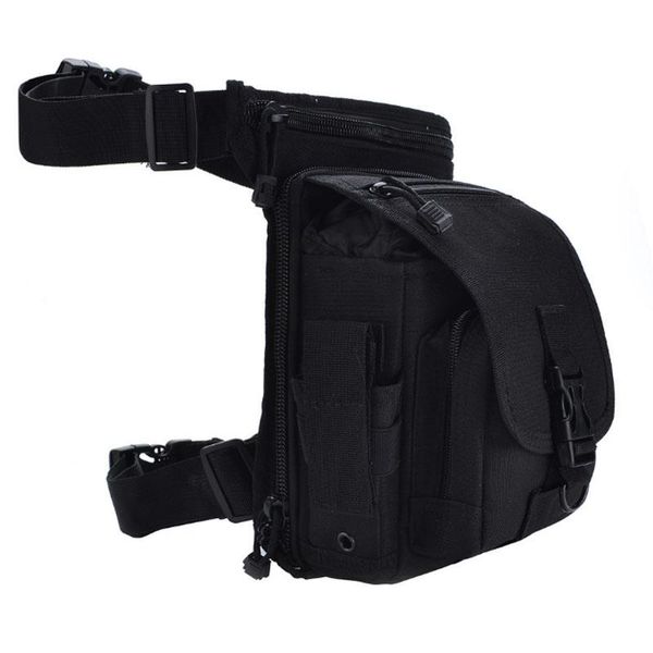 

waist bags men nylon riding leg bag cross body military cell/mobile phone casual motorcycle messenger shoulder fanny pack